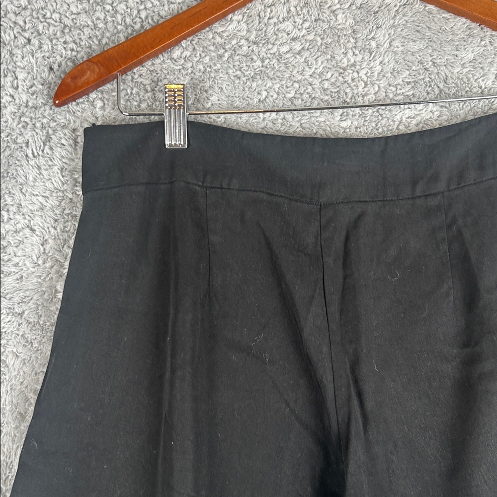 NWT Eileen Fisher Wide Leg Palazzo Black Tencel Women’s Size S - Picture 13 of 15